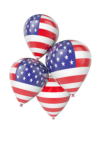 istock Stars and Stripes Balloons 517466451