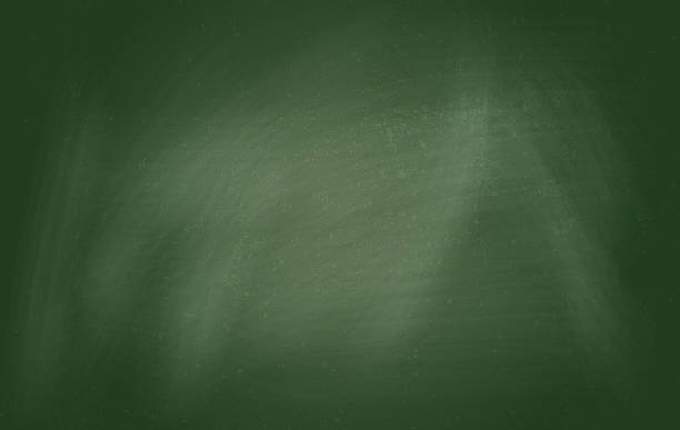 Verde chalkboard - foto stock