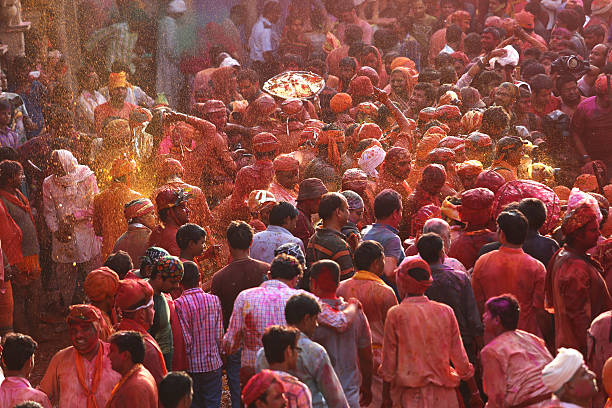 istock Indian people celebrating holi 517469206