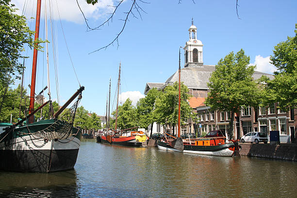 istock Dutch Canal and Church 517469586