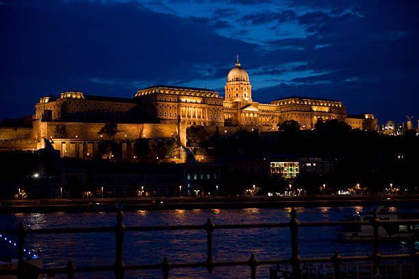 schloss buda - nobility royal palace of buda budapest palace stock-fotos und bilder