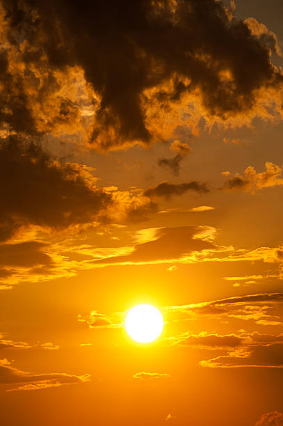 istock bright sunset photo as background 517471429