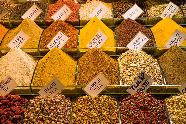 istock Turkish Spices at Egyptian Bazaar in Istanbul, Turkey 517471584