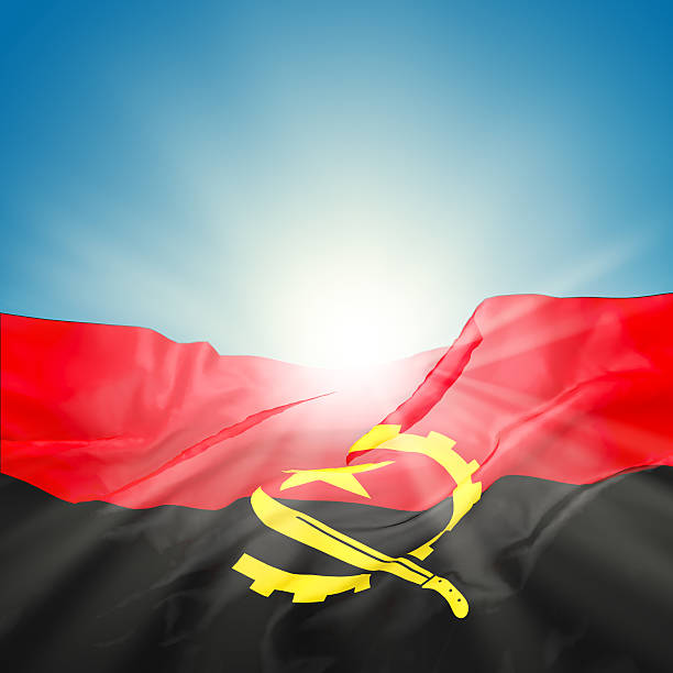 istock Angola national official state flag 517485161