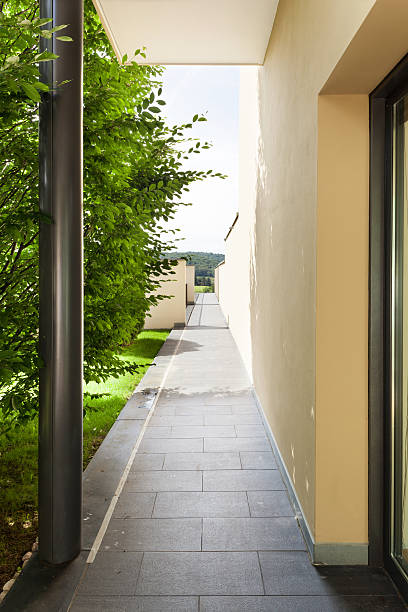 istock entrance of a modern building 517486131