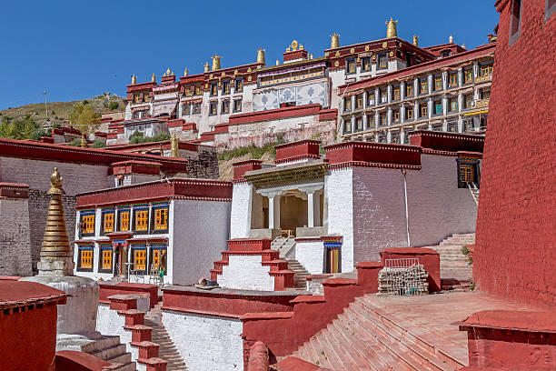 istock Ganden Monastery in Tibet 517486519