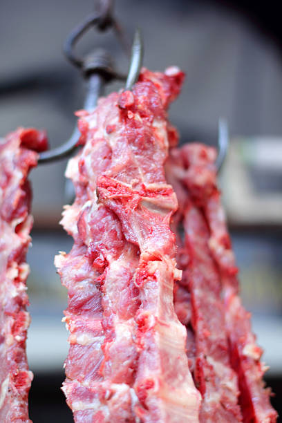 istock Fresh pork in the market 517486577