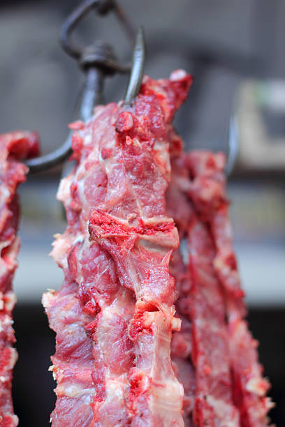 istock Fresh pork in the market 517486601
