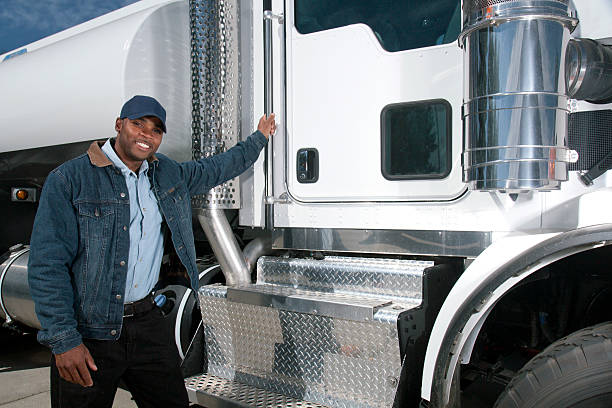 istock Truck Driver and Rig 517488209