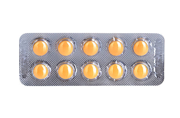 istock Pills in blister packs isolated on white background 517489051