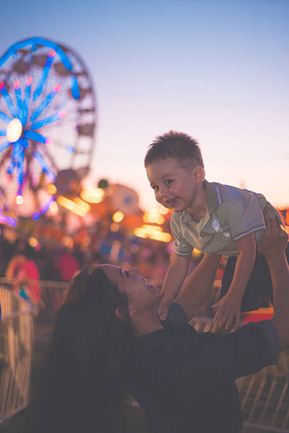 istock Mother and Son at the Fair 517489323