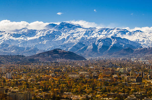 istock The city and mountains 517490276