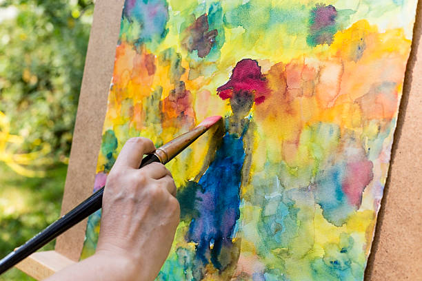 istock painting with water colors 517492556