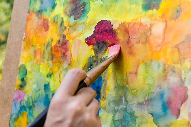istock painting with water colors 517492676
