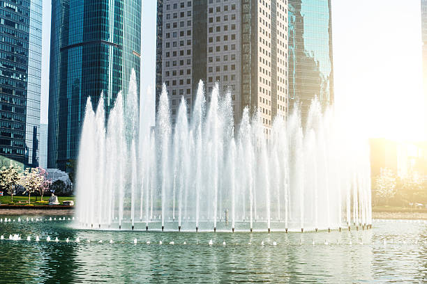 istock City park with fountain 517493498