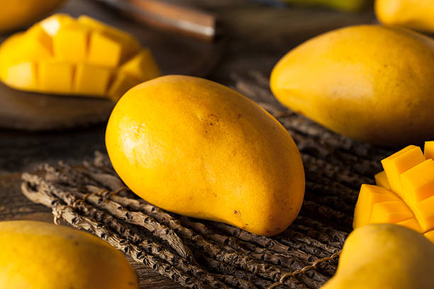 istock Raw Organic Yellow Mangos 517498050