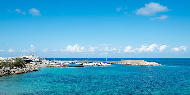 istock port on Mediterranean sea, italy 517498683