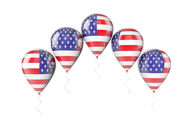 istock Stars and Stripes Balloons 517498745
