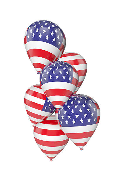 istock Stars and Stripes Balloons 517498757