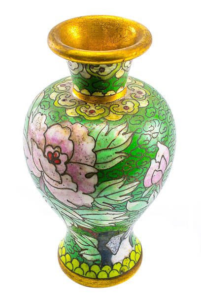 istock Thai art, handmade flowers vase 517499049