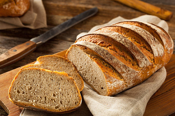 istock Homemade Crusty Rye Bread 517500642