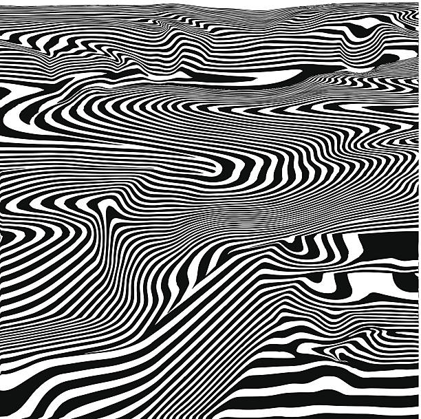 ilustrações de stock, clip art, desenhos animados e ícones de fluir fundo abstrato - engraving pattern engraved image striped