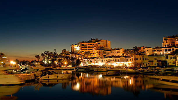 istock Cabopino port  at nightime 517501546