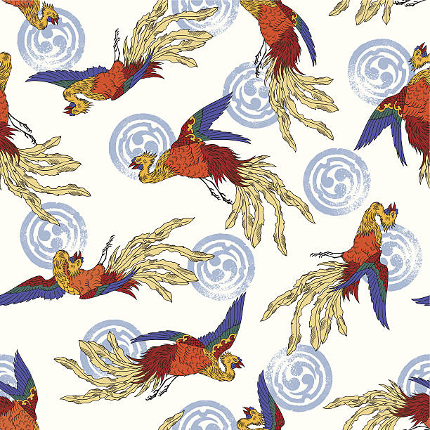Phoenix Rising Pattern 50+ Phoenix Rising Cartoon Stock Photos, Pictures & Royalty-Free Images ...