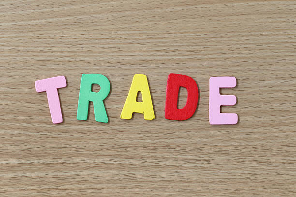istock The Trade of colorful text. 517503255