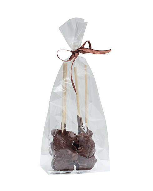 istock Image of gift bag with chocolate figurines 517503403