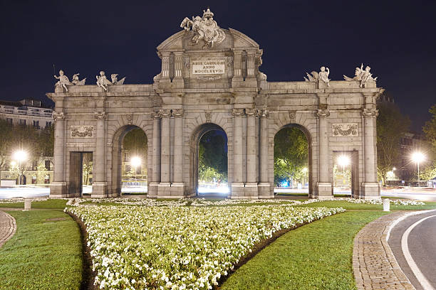 istock Madrid by night. Puerta de Alcala. Spain 517503563