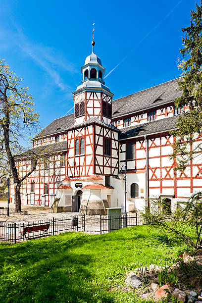 istock timbered church of Jawor 517504543