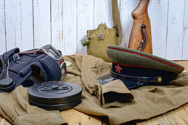 istock equipment of the Soviet soldier during World War II 517504545