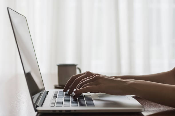 istock Woman Working with Laptop at Office 517518710