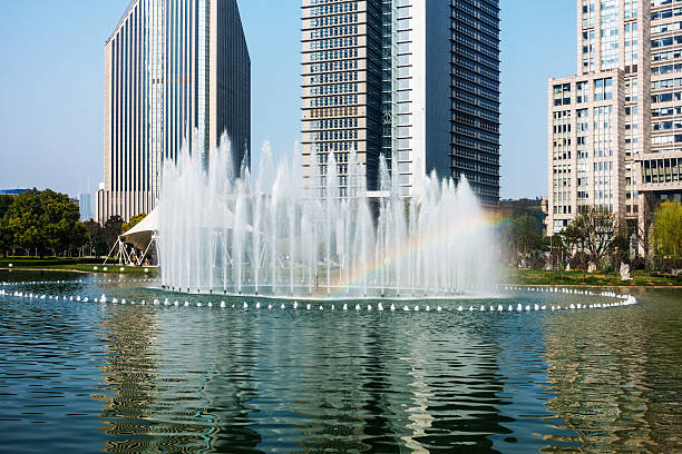 istock water fountain in the park 517518730