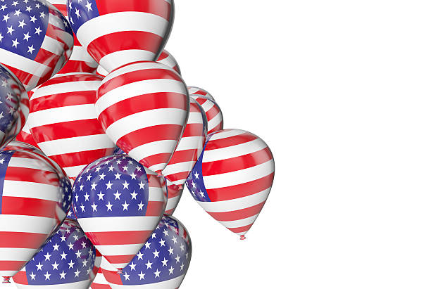 istock Stars and Stripes Balloons 517518893