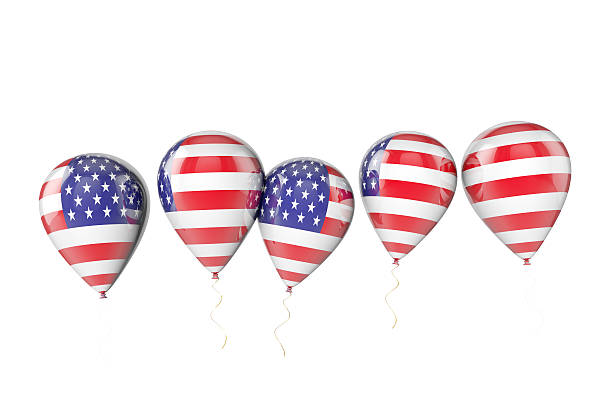 istock Stars and Stripes Balloons 517518957