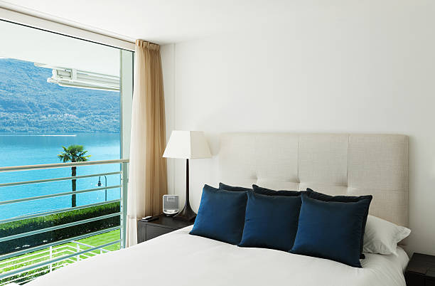 istock Interior, modern apartmen, bedroom 517518969