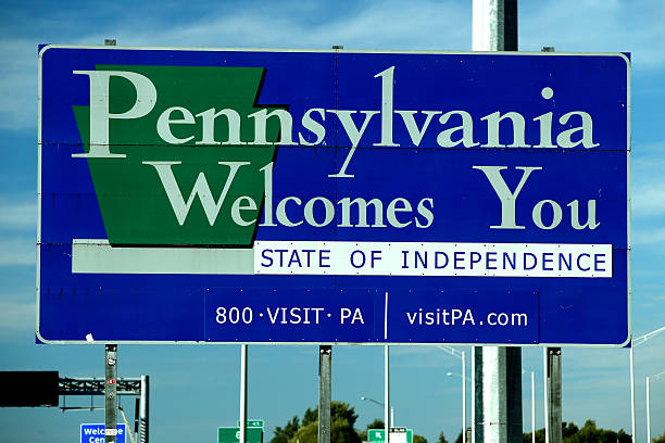 istock Welcome to Pennsylvania sign 517523894