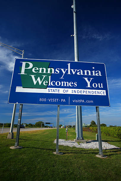 istock Welcome to Pennsylvania sign 517524024