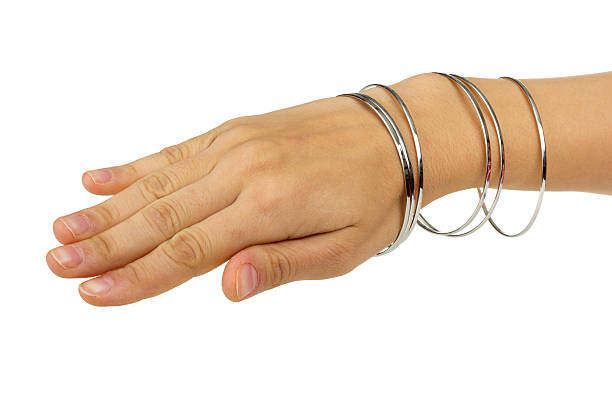 istock Woman hand with bracelets 517524117