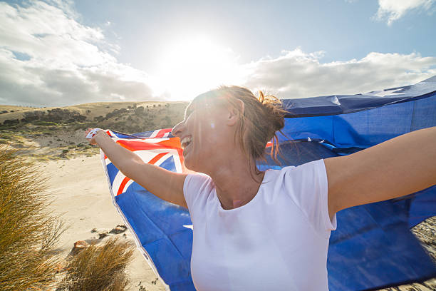 istock Girl enjoying Australia 517524780
