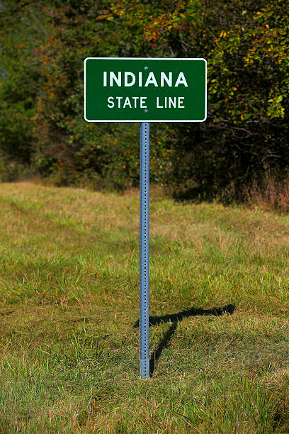 istock Welcome to Indiana Sign 517525064