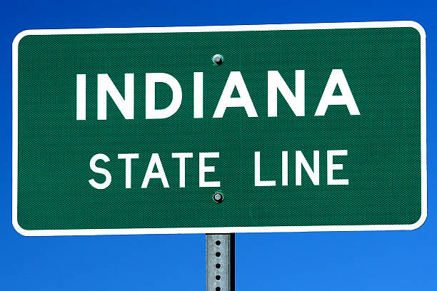 istock Welcome to Indiana Sign 517525126