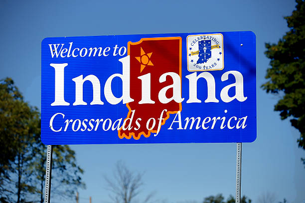 istock Welcome to Indiana Sign 517525298