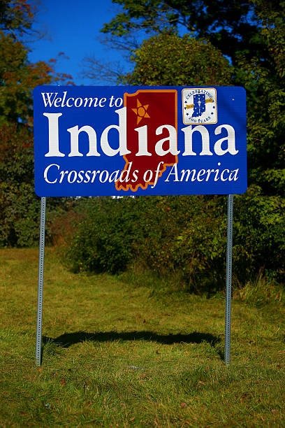 istock Welcome to Indiana Sign 517525392