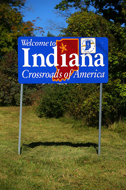 istock Welcome to Indiana Sign 517525464