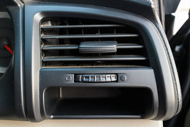 istock Car air conditioning.Car Dashboard Air Vents 517525652
