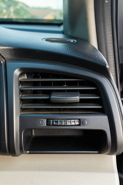 istock Car air conditioning.Car Dashboard Air Vents 517525680