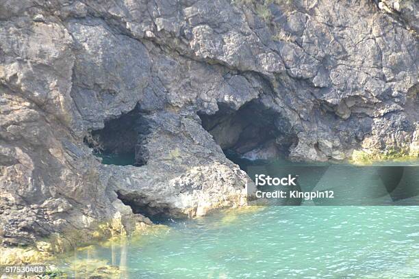 Caves At Durlston Country Park Stock Photo - Download Image Now - Cave, Cliff, Coastline